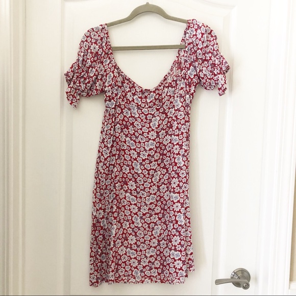 AUGUSTE THE LABEL Mila June Mini Dress in Red - Picture 16 of 16